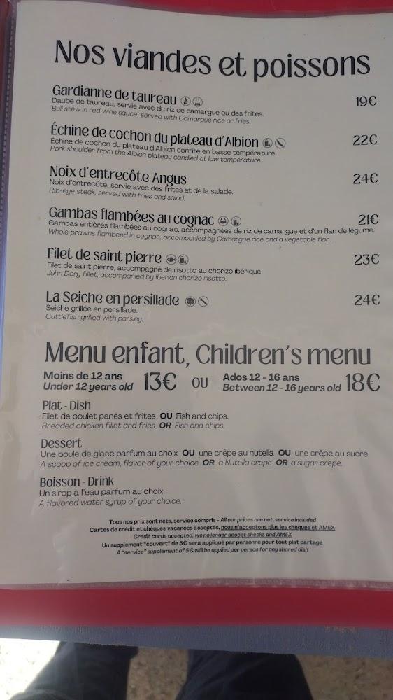 Au Porte Mages - Menu Image 1