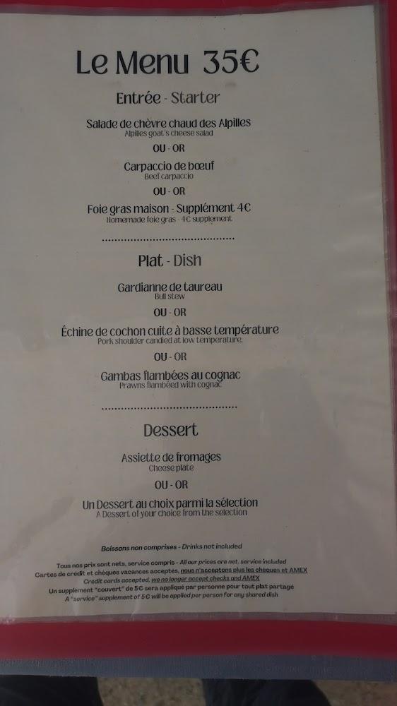 Au Porte Mages - Menu Image 4